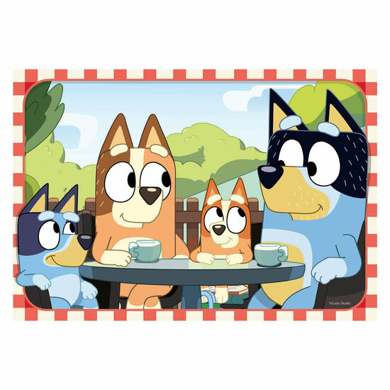 Ravensburger Legpuzzel Bluey, 2x12st.