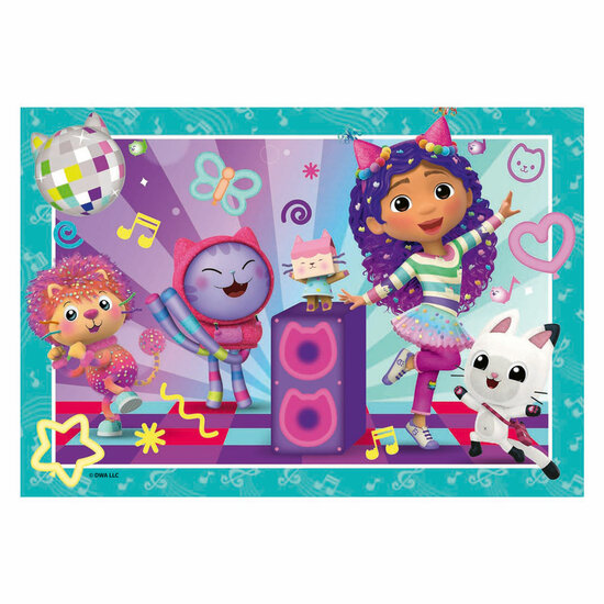 Ravensburger Legpuzzel Gabby's Poppenhuis, 2x24st.