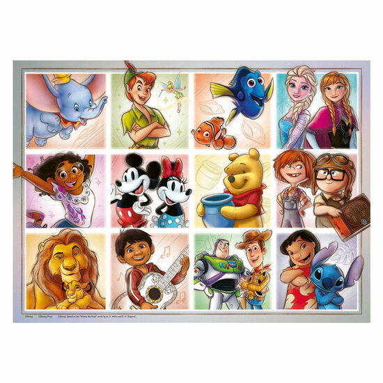 Ravensburger Legpuzzel XXL Disney Karakters, 100st.