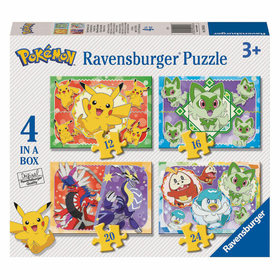 Ravensburger Legpuzzel Pok??mon - 4 Puzzels
