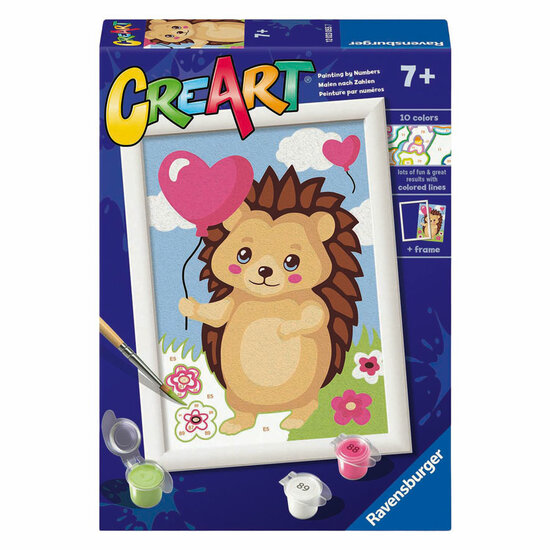 Ravensburger CreArt Schilderen op Nummer - Egel
