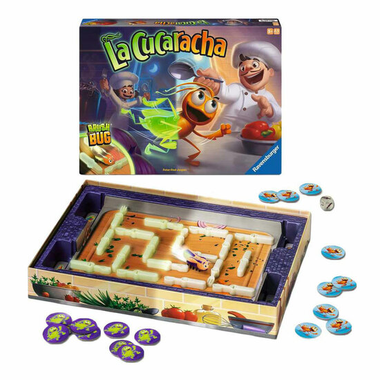 Ravensburger La Cucaracha Glow in the Dark Spel - 2-4 Spelers