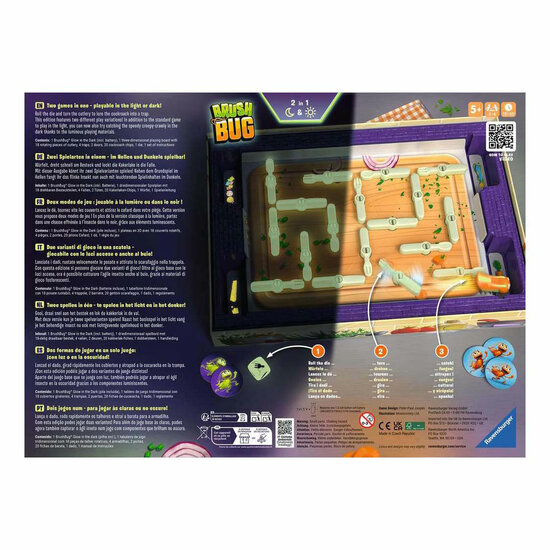 Ravensburger La Cucaracha Glow in the Dark Spel - 2-4 Spelers