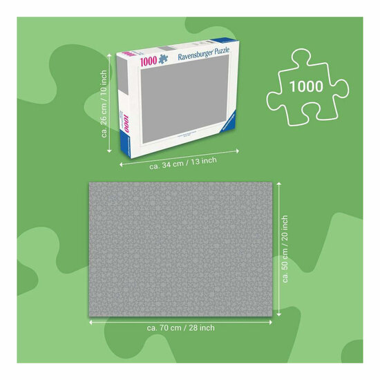 Ravensburger Legpuzzel Filmset Spookstad - 1000st.