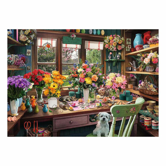 Ravensburger Legpuzzel My Haven No.13 Flower Arranger - 1000st.