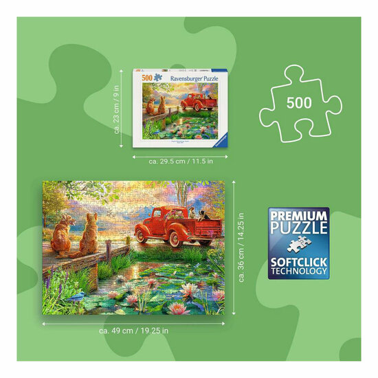 Ravensburger Legpuzzel Summer Love - 500st.