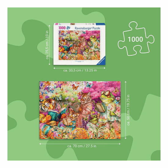 Ravensburger Legpuzzel Book Club - 1000st.