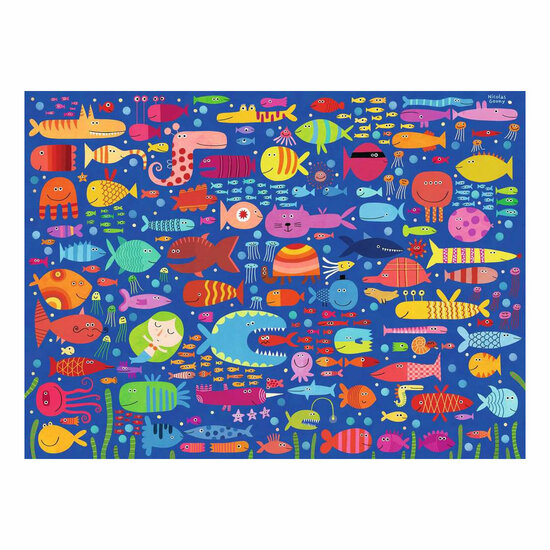 Ravensburger Legpuzzel Grappige Vis Vrienden - 200 XXL st.