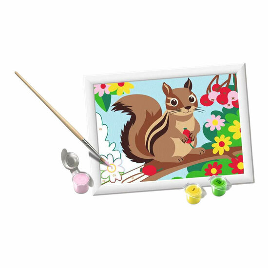 Ravensburger CreArt Schilderen op Nummer - Eekhoorn