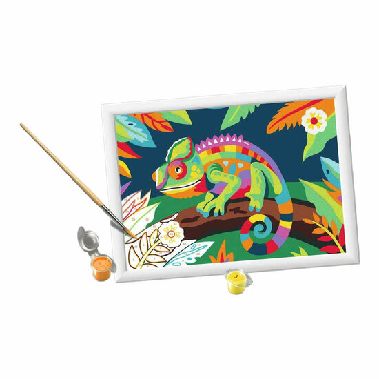 Ravensburger CreArt Schilderen op Nummer - Kameleon
