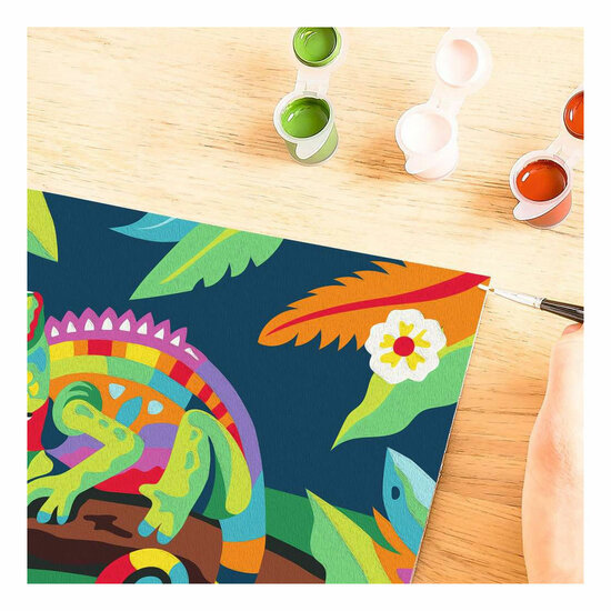 Ravensburger CreArt Schilderen op Nummer - Kameleon