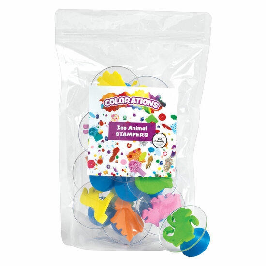 Colorations - Dierenstempels - 12st.