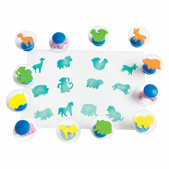 Colorations - Dierenstempels - 12st.