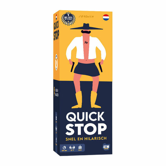 Quickstop Kaartspel - 2 tot 7 Spelers