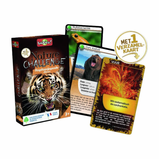 Bioviva Kwartet Nature Challenge - Angstaanjagende Dieren