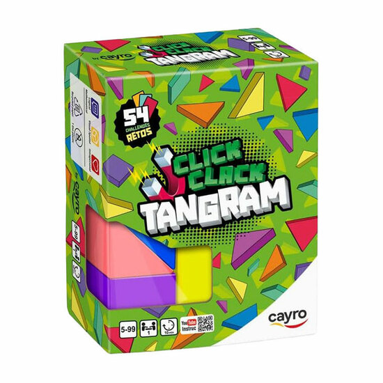 Cayro Magnetisch Blokkenspel Click Clack Tangram