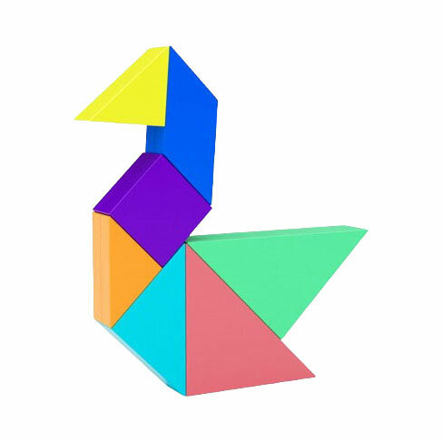 Cayro Magnetisch Blokkenspel Click Clack Tangram