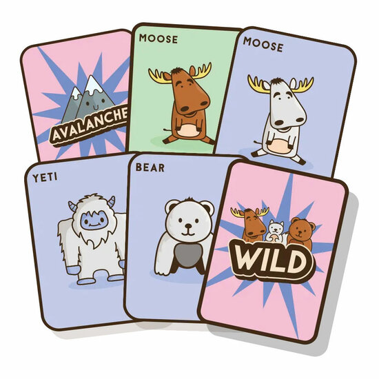 Geronimo Games Kaartspel Moose Match Mayhem