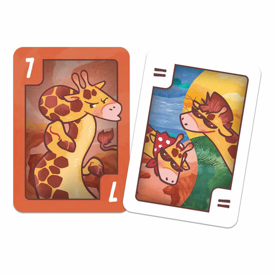 Geronimo Games Kaartspel Giraffe Raffe