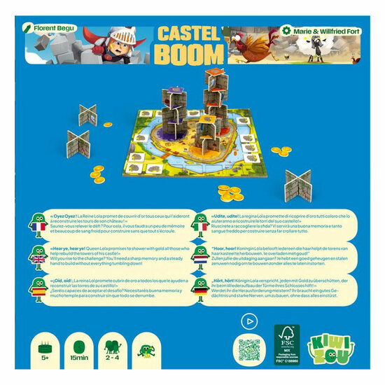 KiwiZou Bordspel Castel Boom