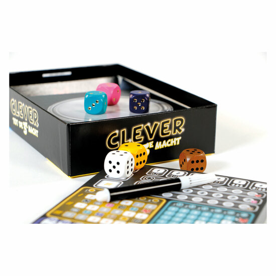 999 Games Clever tot de 3e macht Dobbelspel