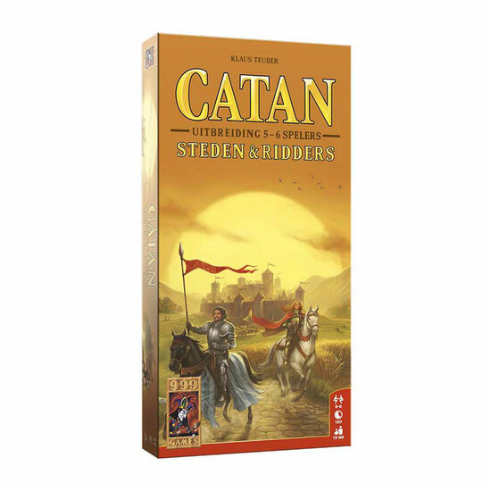 999 Games Catan: Uitbreiding Steden &amp; Ridders 5/6 spelers Bordspel