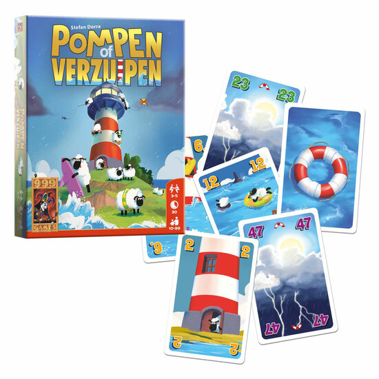 999 Games Pompen of Verzuipen Kaartspel