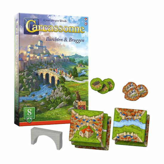 999 Games Carcassonne Burchten &amp; Bruggen Uitbreiding