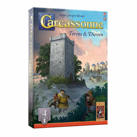 999 Games Carcassonne Torens &amp; Dieven Uitbreiding