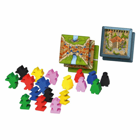 999 Games Carcassonne Bodes &amp; Burgemeesters Uitbreiding