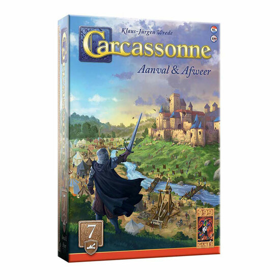 999 Games Carcassonne Aanval &amp; Afweer Uitbreiding