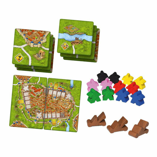 999 Games Carcassonne Aanval &amp; Afweer Uitbreiding