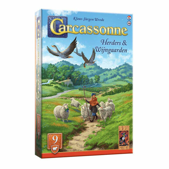 999 Games Carcassonne Herders &amp; Wijngaarden Uitbreiding