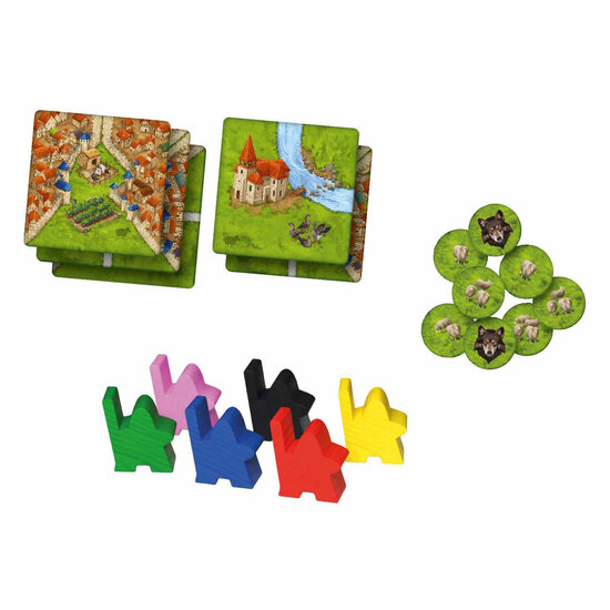 999 Games Carcassonne Herders &amp; Wijngaarden Uitbreiding