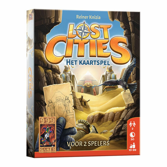 999 Games Lost Cities: Het kaartspel