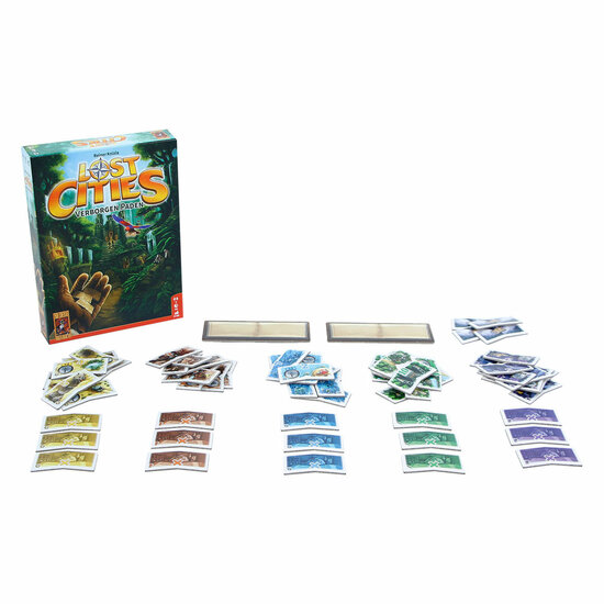 999 Games Lost Cities Verborgen Paden - Bordspel