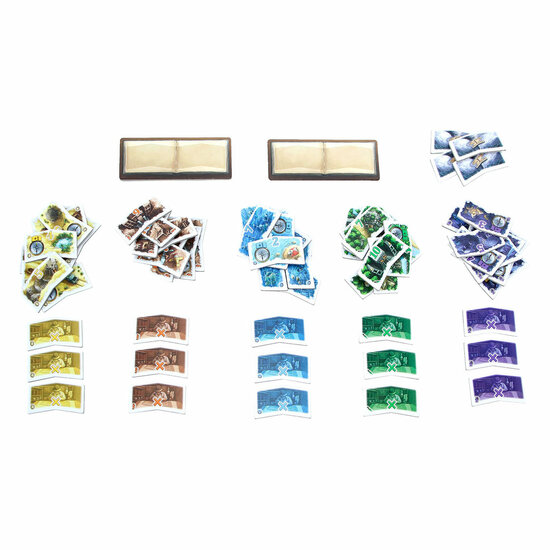 999 Games Lost Cities Verborgen Paden - Bordspel