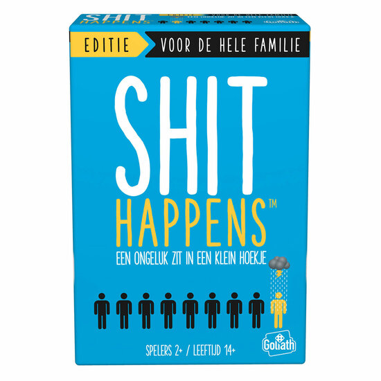Goliath Shit Happens Familie Editie Kaartspel