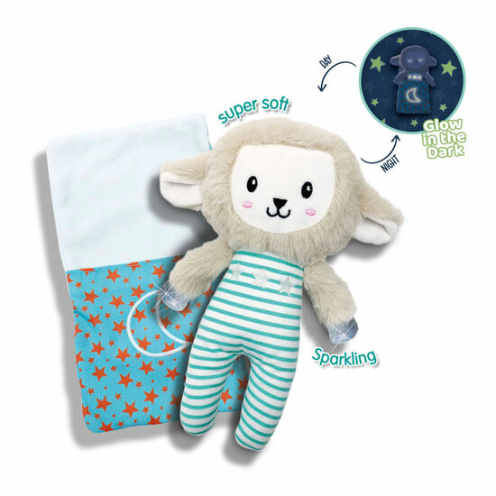 SES Tiny Talents Sleepy Schaap - Night Buddy Glow in the Dark