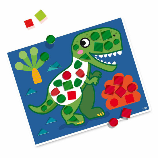 SES Ik Leer Dino's Moza??eken