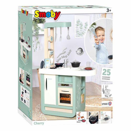 Smoby Cherry Keuken, 25dlg.