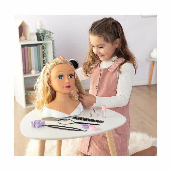 Smoby Mijn Beauty Kappop Blond met Accessoires, 19dlg.