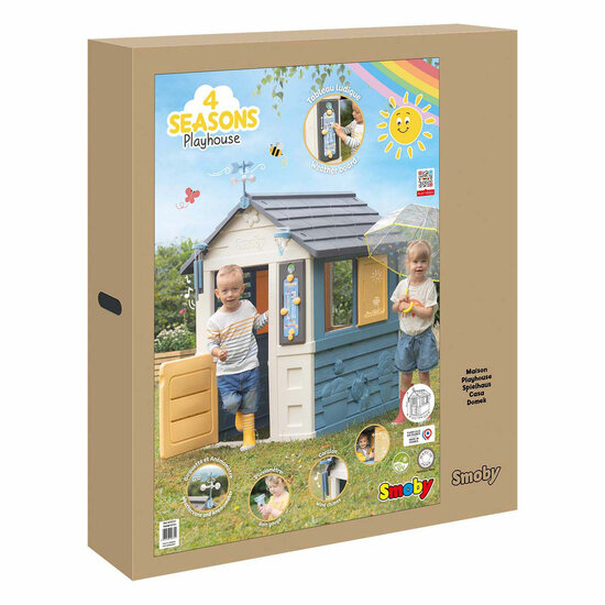Smoby Life 4 Seizoenen Speelhuis