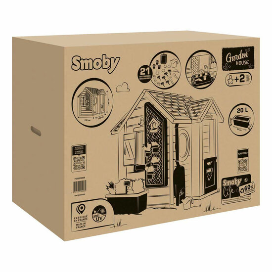 Smoby Life Tuin Speelhuis