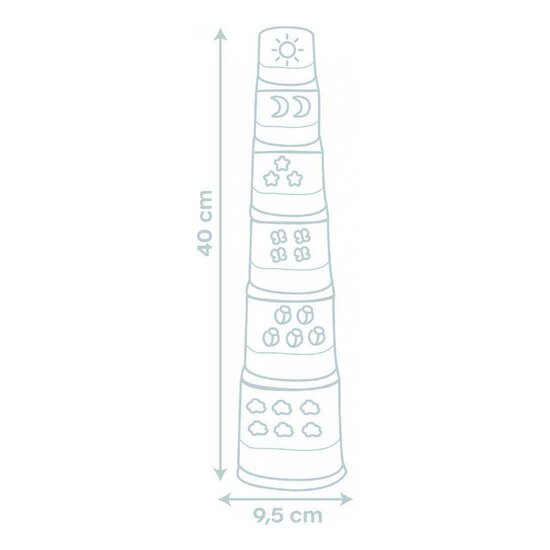 Little Smoby Magische Toren - 6dlg.