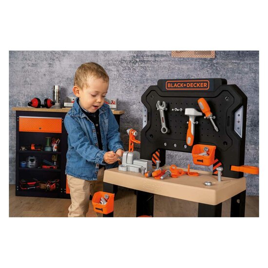 Smoby Black &amp; Decker Bricolo Werkbank