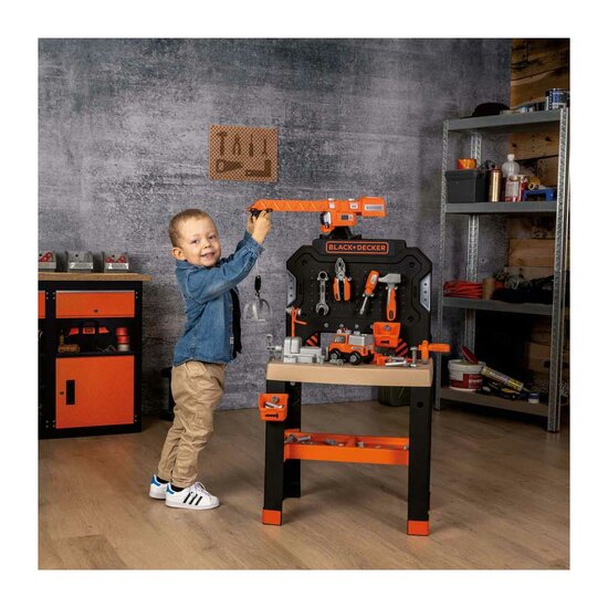Smoby Black &amp; Decker Builder Werkbank