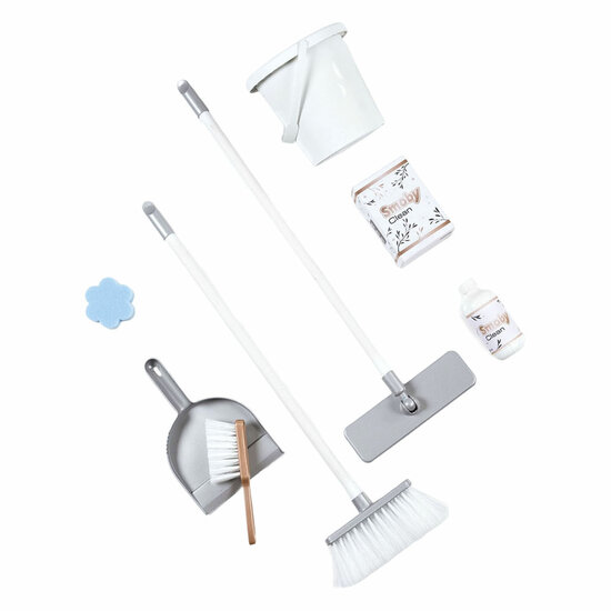 Smoby Schoonmaaktrolley met Stofzuiger