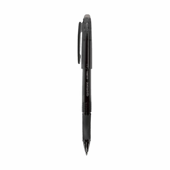 Gelpen Quantore erasable 0.7mm zwart 12st.
