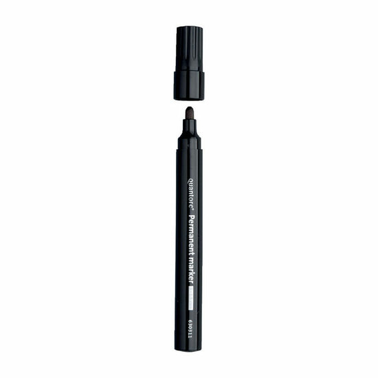 Permanent marker Quantore rond 1-1.5mm zwart